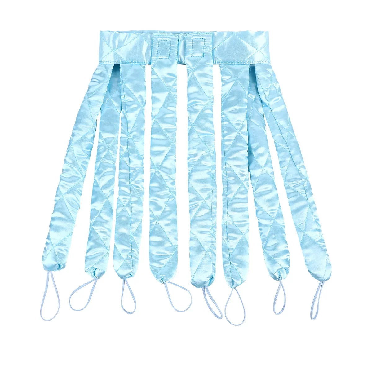 Heatless curling rod headband to get your dream curls without any heat. Silk rollers that don't damage your hair.
Choose between nice colors.