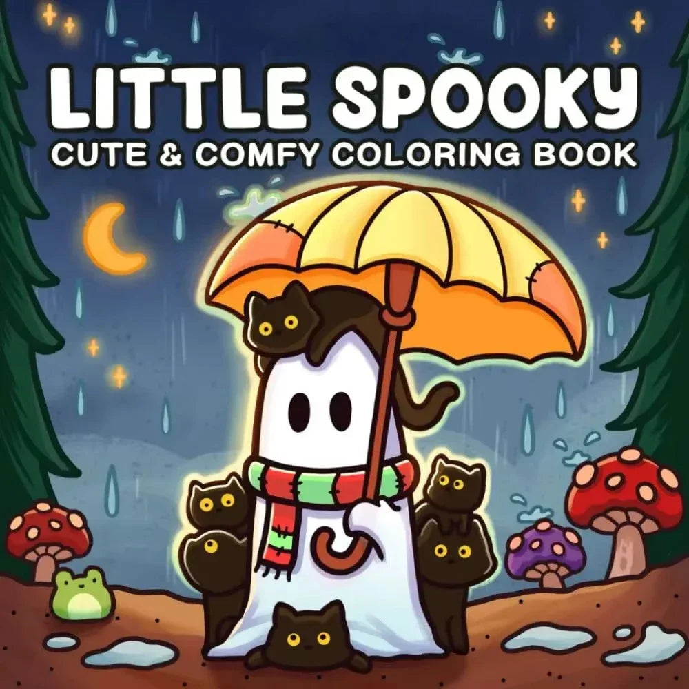 Cozy friends coloring books, for adult and children.