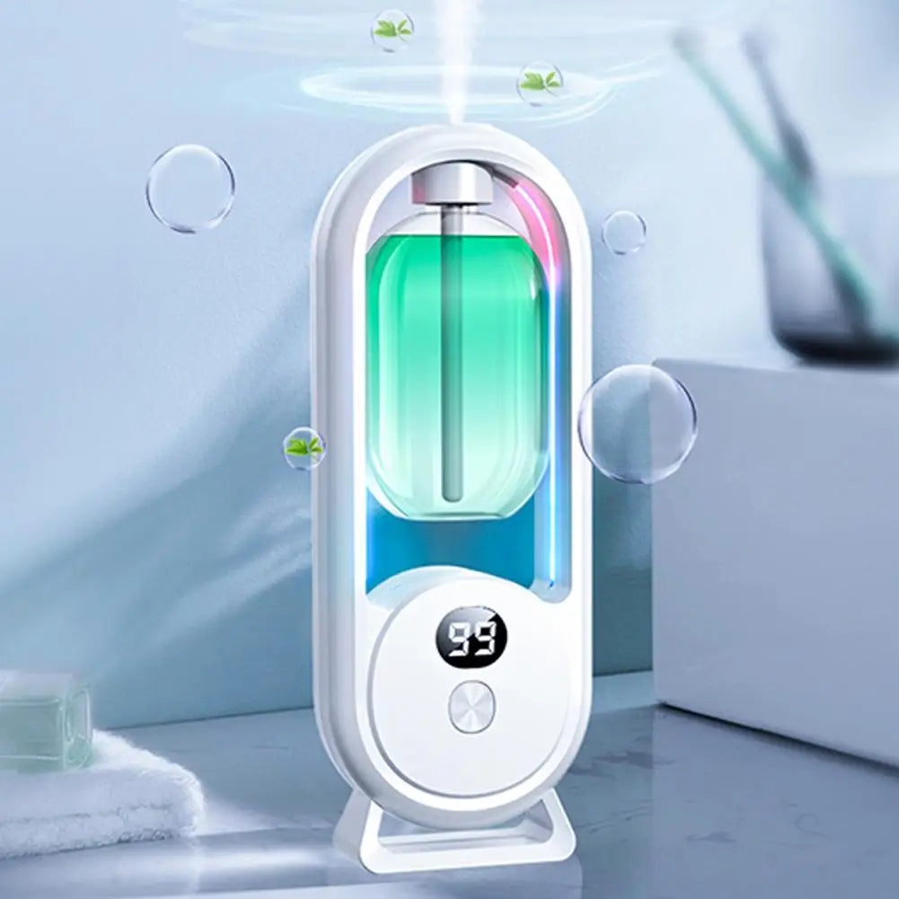 Automatic aromatherapy with diffuser for smart home.