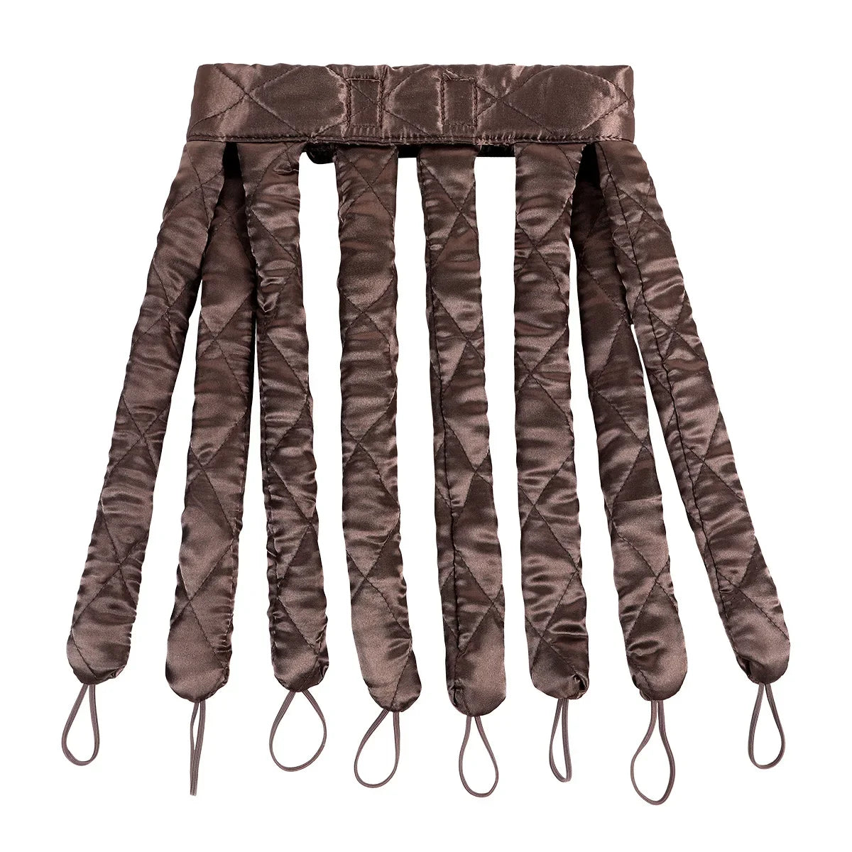 Heatless curling rod headband to get your dream curls without any heat. Silk rollers that don't damage your hair. 
Choose between nice colors.