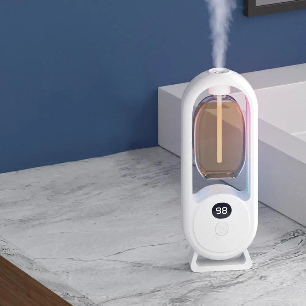 Automatic aromatherapy with diffuser for smart home.