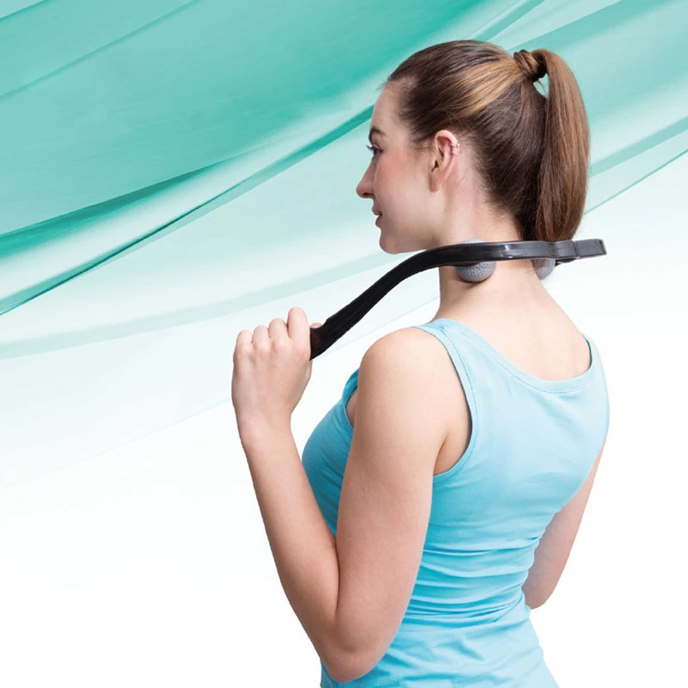 Neck and shoulder massager, deep tissue for pain and trigger point. Easy to use with ergonomic handle, lightweight and portable.
You can also use it for whole body, to keep the muscles relax.