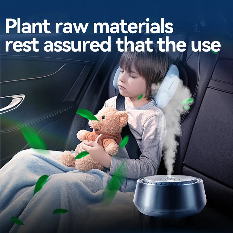 Aromatherapy air diffuser, perfect for cars. 
Make the air clean and refresh, choose between several scents.