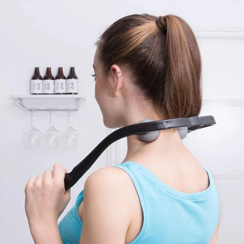 Neck and shoulder massager, deep tissue for pain and trigger point. Easy to use with ergonomic handle, lightweight and portable.
You can also use it for whole body, to keep the muscles relax.