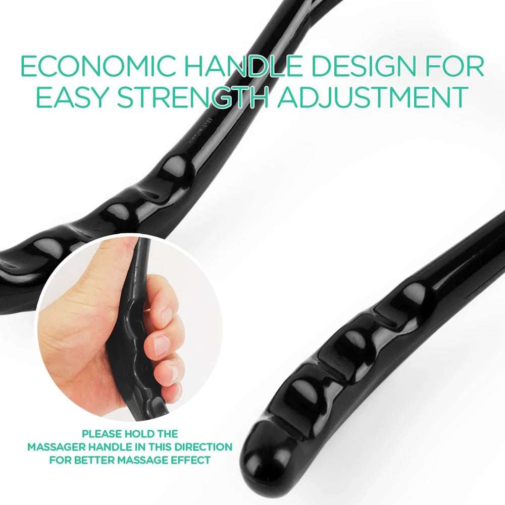 Neck and shoulder massager, deep tissue for pain and trigger point. Easy to use with ergonomic handle, lightweight and portable.
You can also use it for whole body, to keep the muscles relax.