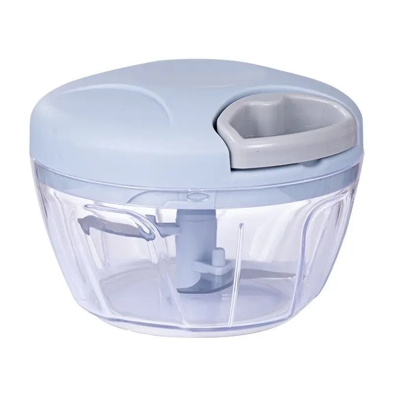 Manual food cutter 500/900ml. Work with meat, vegetables, fruit and more. 
Choose between more sizes.