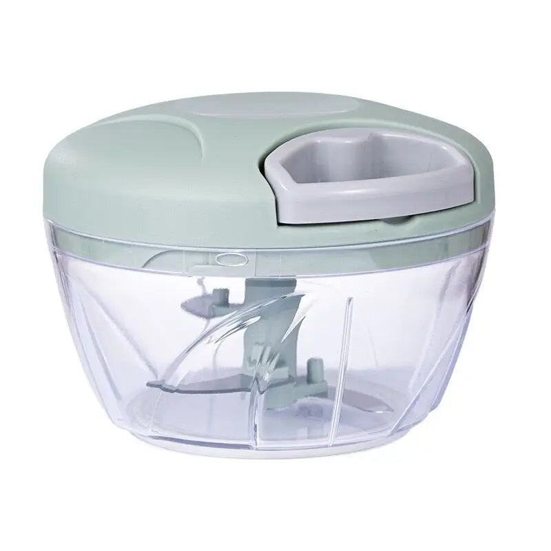 Manual food cutter 500/900ml. Work with meat, vegetables, fruit and more. 
Choose between more sizes.