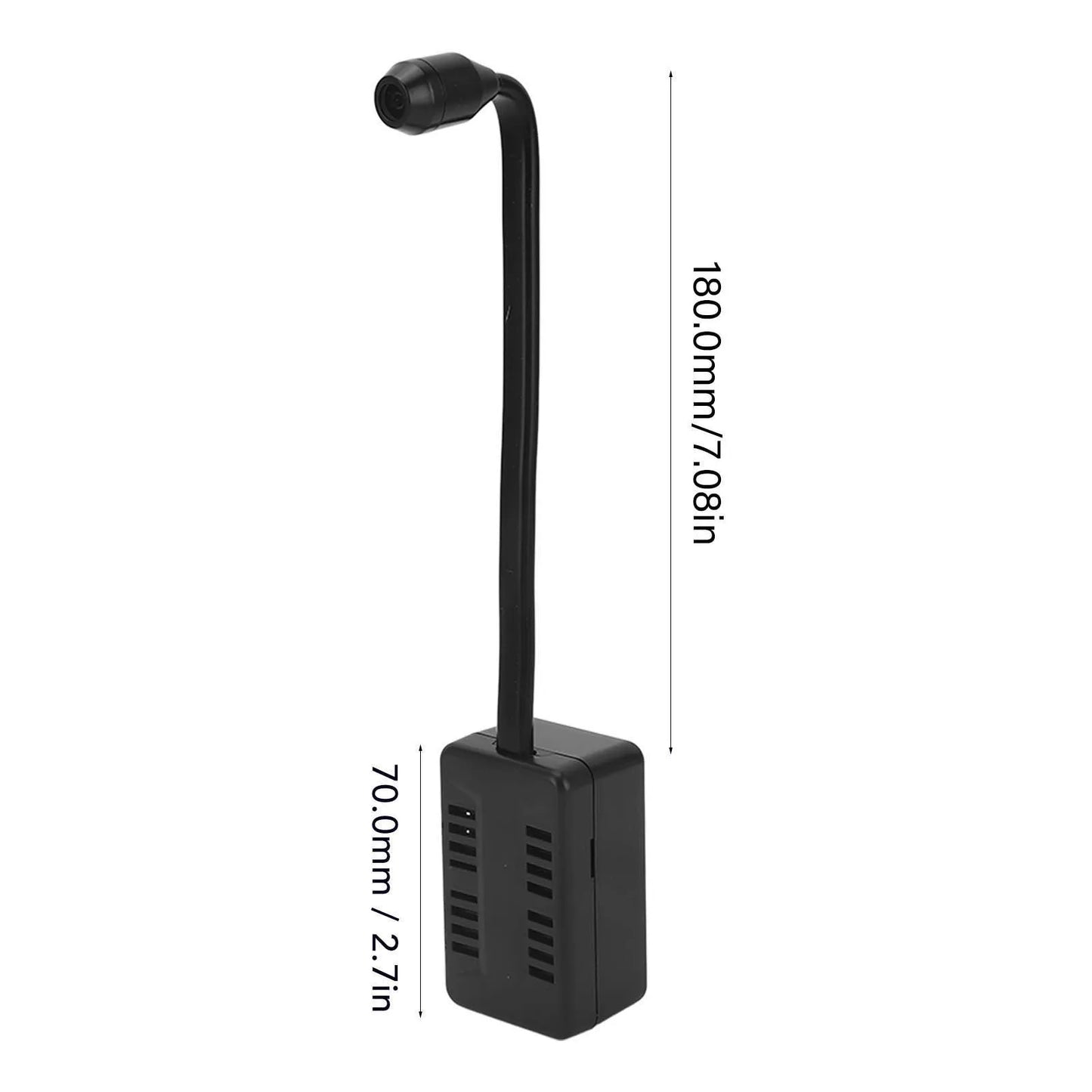 Mini WIFI camera, HD 1080P X7 with small adjustable snake lens, perfect for home use.