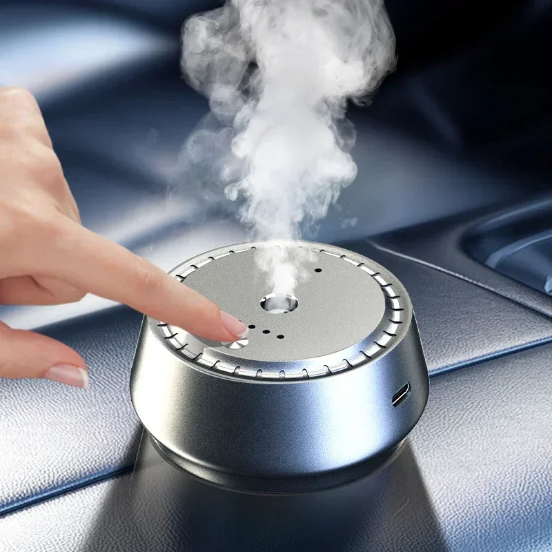 Aromatherapy air diffuser, perfect for cars. 
Make the air clean and refresh, choose between several scents.