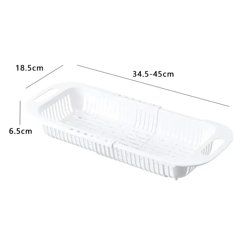 Smart basket for sink in different sizes. Wash vegetables, fruit and all kind of food easily and keep it fresh.